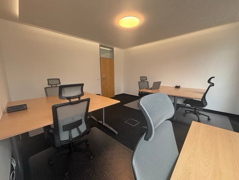 Der FucusDesk zugehörig zur Worklounge im Alpraum Oberstdorf